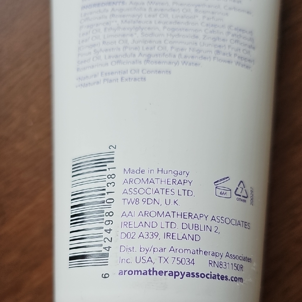 New Aromatherapy Associates Revive Body Gel & De-Stress Body Gel Set Sealed - Picture 7 of 9